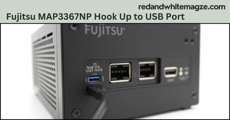 Fujitsu MAP3367NP Hook Up to USB Port